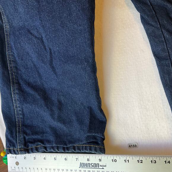 Red Head Men Jeans size 40 x 34 Blue Straight Leg Mid Rise Weatherproof w Liner - Picture 5 of 9